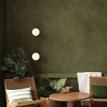 Arandela Dourado Orgânica Difusor Branco Leitoso - Imagem 3