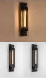 Arandela Industrial Ferro Forjado LED 8w - Imagem 4