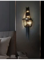 Arandela Lustre Moderno Parede Forma Rede - Imagem 4