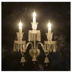 Arandela Lustre Parede Modelo Baccarat - Imagem 4