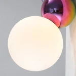Arandela Moderna Molécula Esfera Vidro - Imagem 3