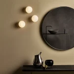 Arandela Moderna Oval De Vidro Branco Leitoso - Imagem 4