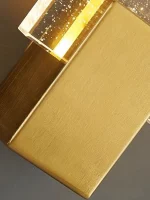 Arandela Moderna Sofisticada De Vidro Com Bolhas de Ar - Imagem 2
