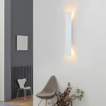 Arandela Retangular Alumínio Minimalista Led - Imagem 2