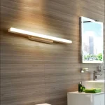 Arandela Retangular Linear Dourado de 40cm AC85 - 265V - Imagem 2