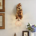Arandela Temática Animal de Resina - Imagem 2