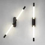 Arandela Tubo Acrílico Linear Direcionável Luz LED