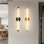 Arandela Tubular Acrílico e Luz de LED - Imagem 2