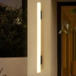 Arandela Tubular Linear Para Jardins LED IP65