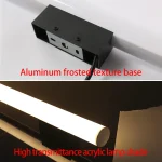 Arandela Tubular Linear Para Jardins LED IP65 - Imagem 4