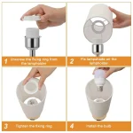 Abajur Simples Pequeno Com Saída Para Carregar Smarthpone - Imagem 4