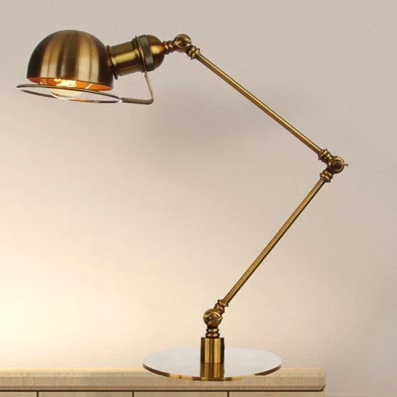 Luminária De Mesa Articulado Home Office Para Leitura