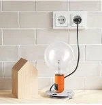 Luminária Bulbo Lâmpada De Mesa Replica Lampadina - Imagem 3