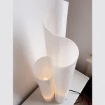 Luminária De Chão Contemporânea Branca - Imagem 4