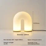 Luminária de Mesa Contemporânea - Imagem 3