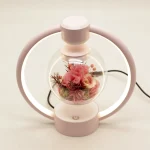 Luminária De Mesa Levitação Magnética Flor flutuante - Imagem 4