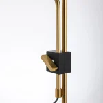 Luminária Mesa Dourado e Preto Design Americano - Imagem 5