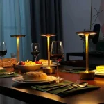 Luminária Mesa Sem Fio LED Recarga Replica Oblique - Imagem 2