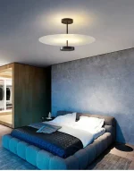 Luminária Sobrepor Disco Com Luz Indireta de LED - Imagem 4