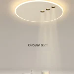 Luminária Sobrepor LED Dimerizável Com Spot Holofotes
