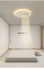 Luminária Sobrepor LED Dimerizável Com Spot Holofotes - Imagem 3