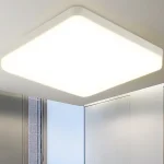Luminária Sobrepor Quadrada LED Luz Branca 6000K