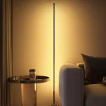 Luminária Tubular minimalista de Chão
