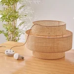 Lustre Rattan Wabi-Sabi Acabamento Natural - Imagem 2