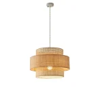 Lustre Rattan Wabi-Sabi Acabamento Natural - Imagem 4