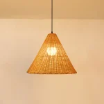 Pendente Rattan Vintage Marrom ou Bege - Imagem 4