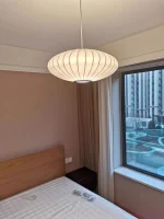 Pendentes Acabamento Tecido Tipo Seda Design Japonês - Imagem 4