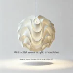 Lustre Pendente Minimalista Wave